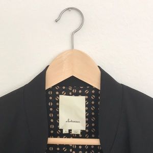Anthropologie Black Blazer by Elevenses